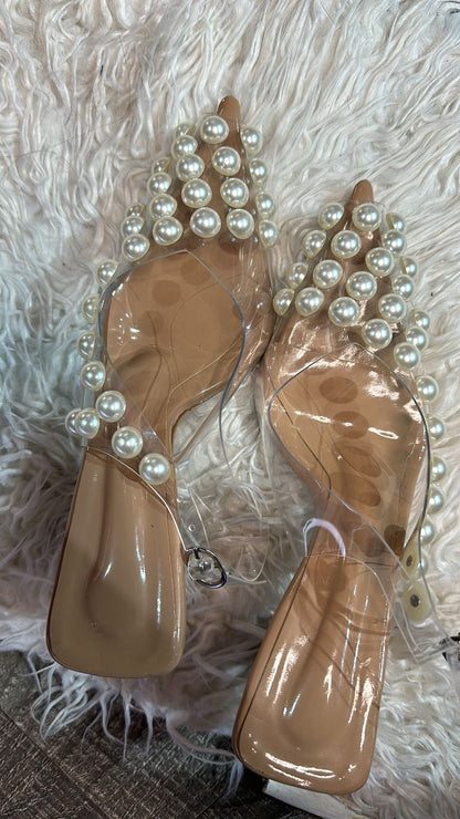 Pearl Zara heels