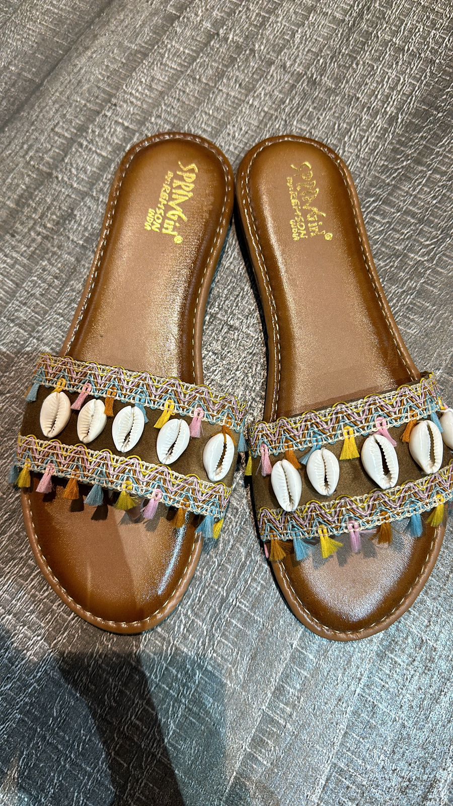 Shell Musturd boho