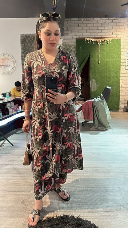 Mysa printed kurta set