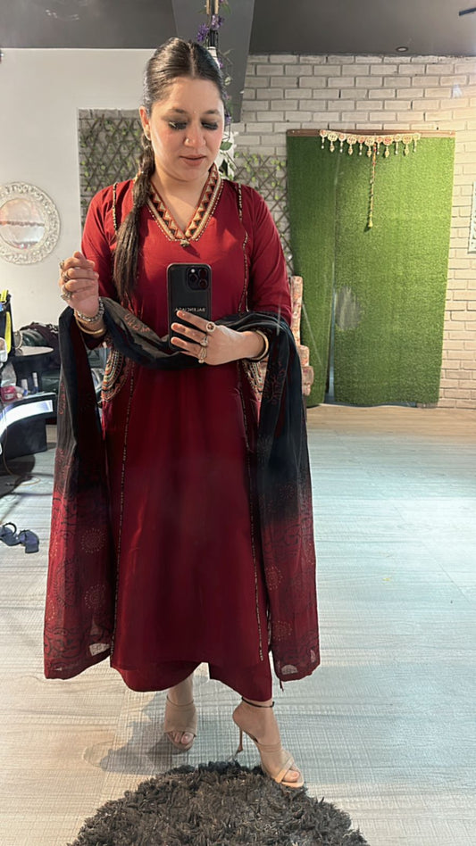 Jodhpuri Aline pocket suit
