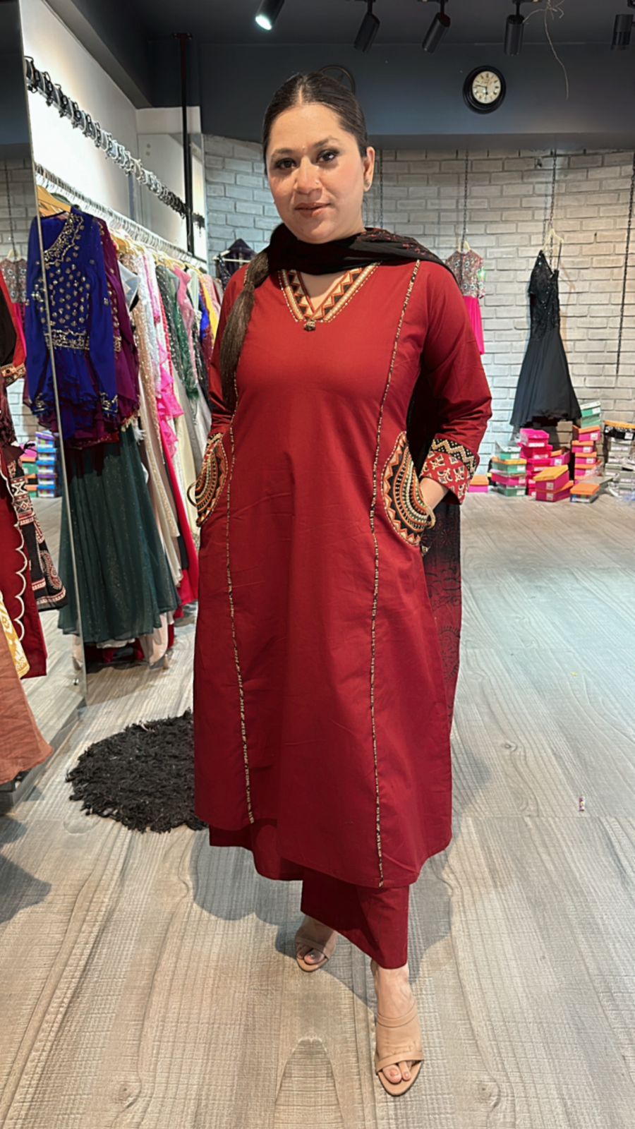 Jodhpuri Aline pocket suit