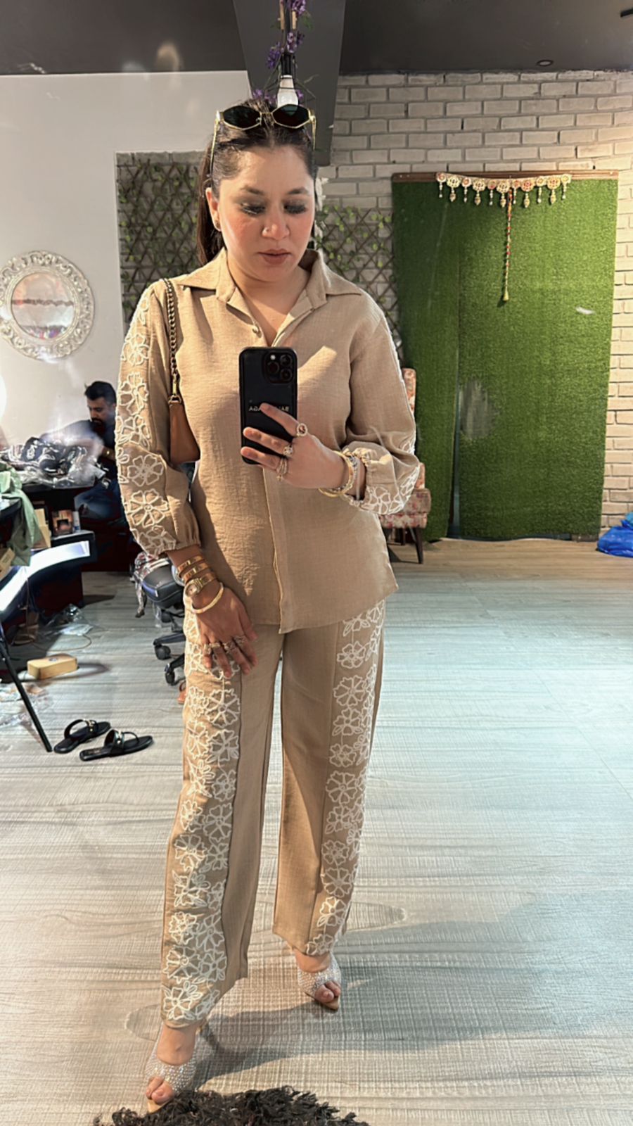 Channel Beige cordset