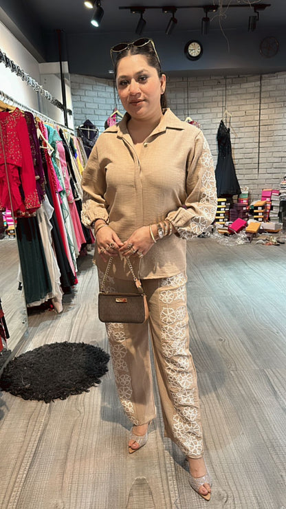 Channel Beige cordset