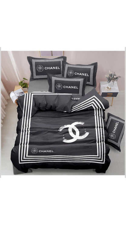 Chanel Grey Flower