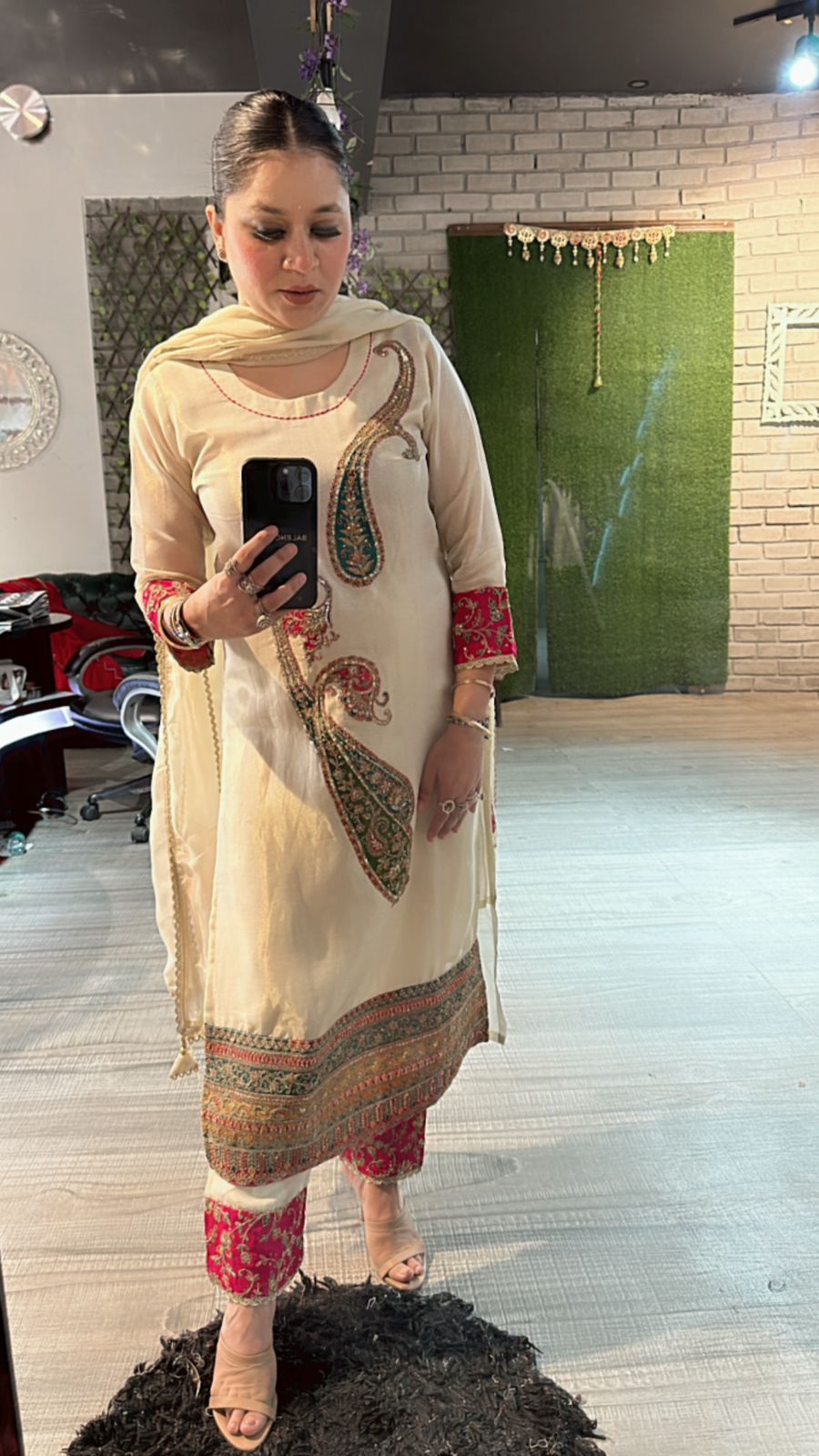 Sheesh Mahal Designer suit