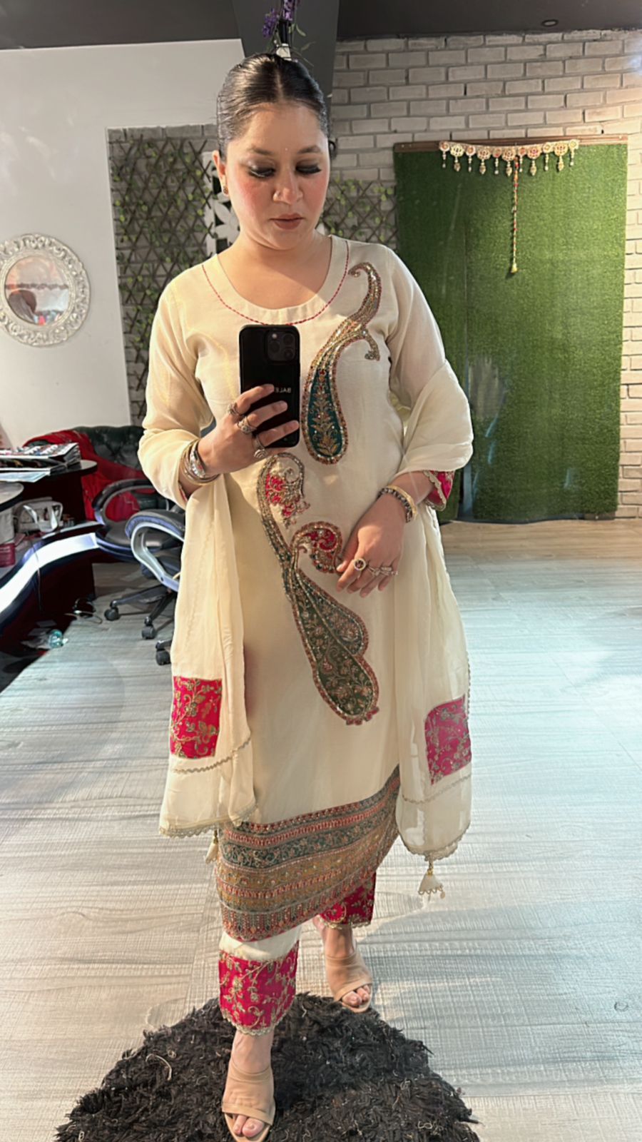 Sheesh Mahal Designer suit
