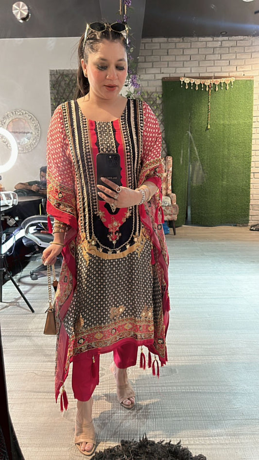 Honey bee Digital kaftan style