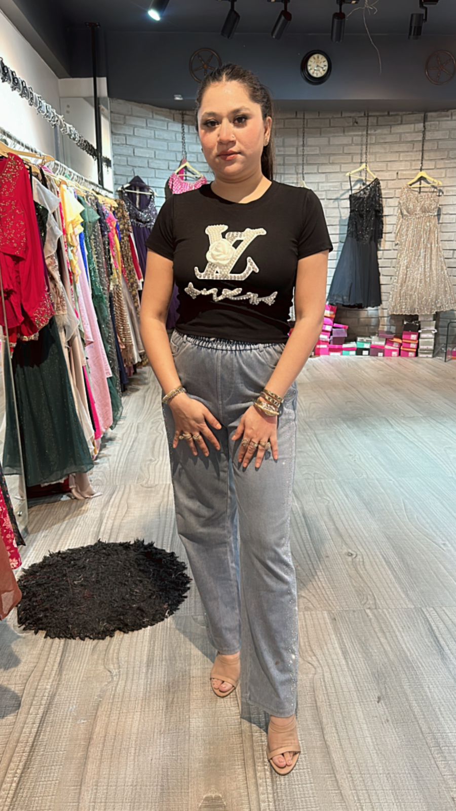 Lv pearl Top