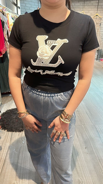 Lv pearl Top