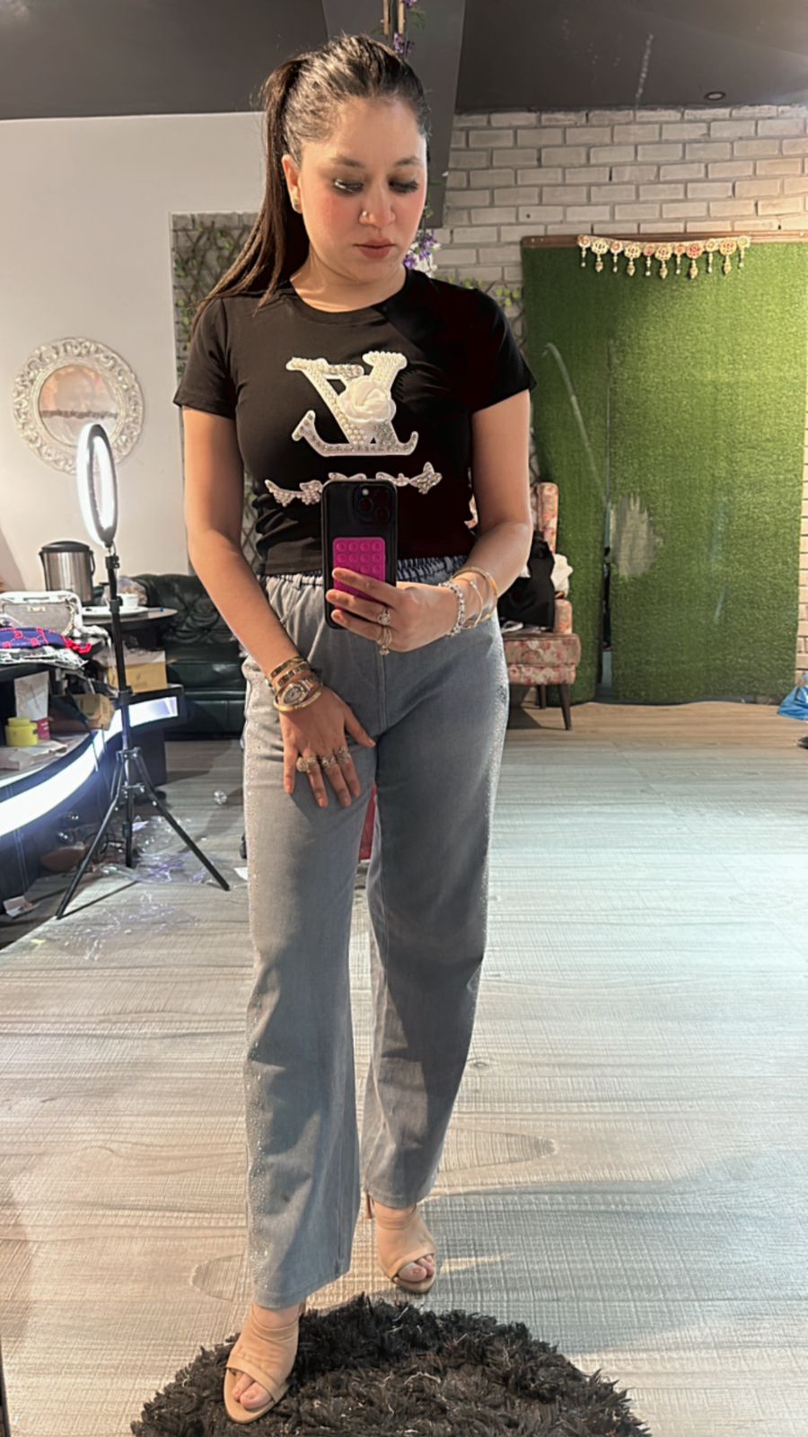 Lv pearl Top