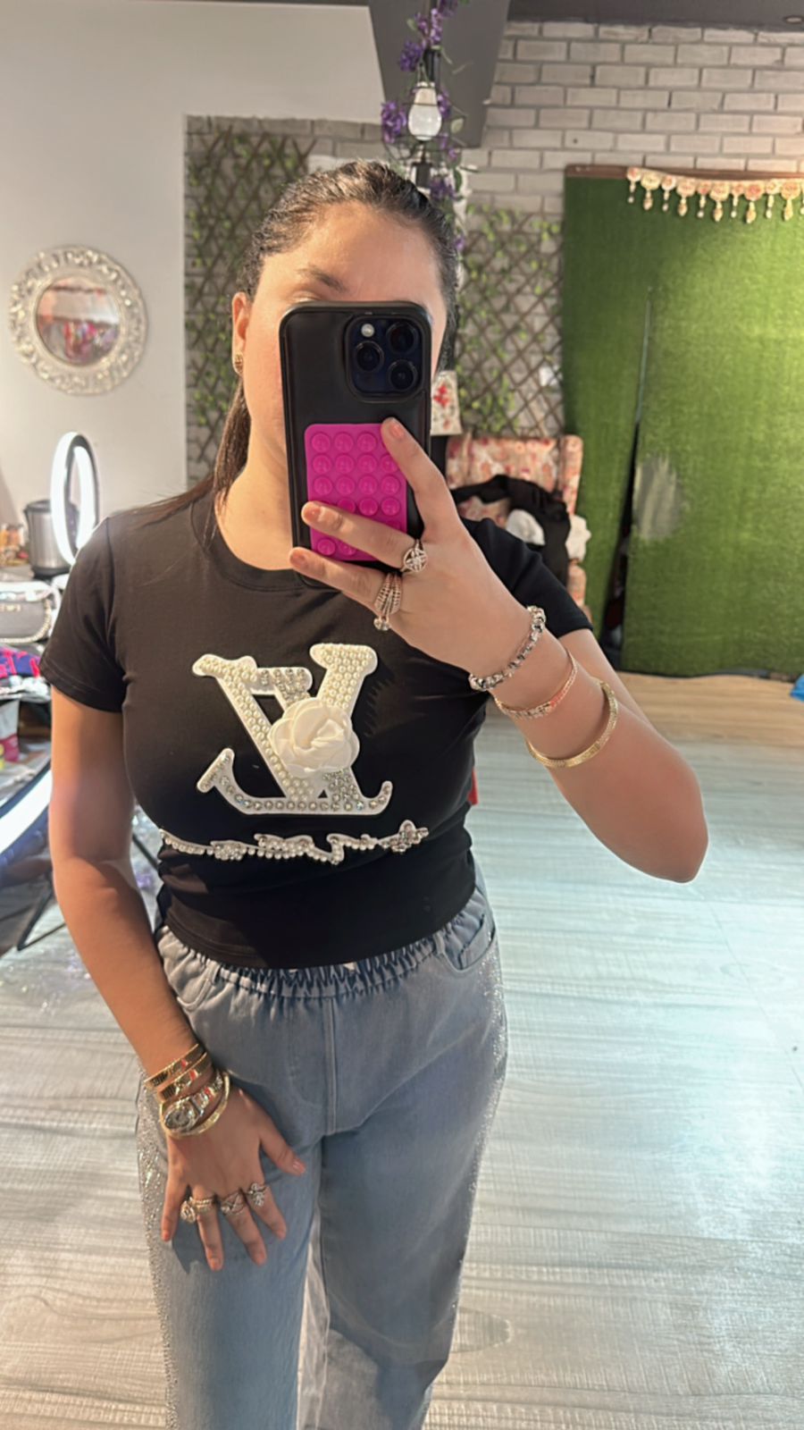 Lv pearl Top
