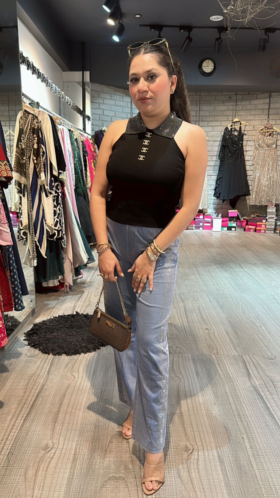 Chanel Halter Neck Top