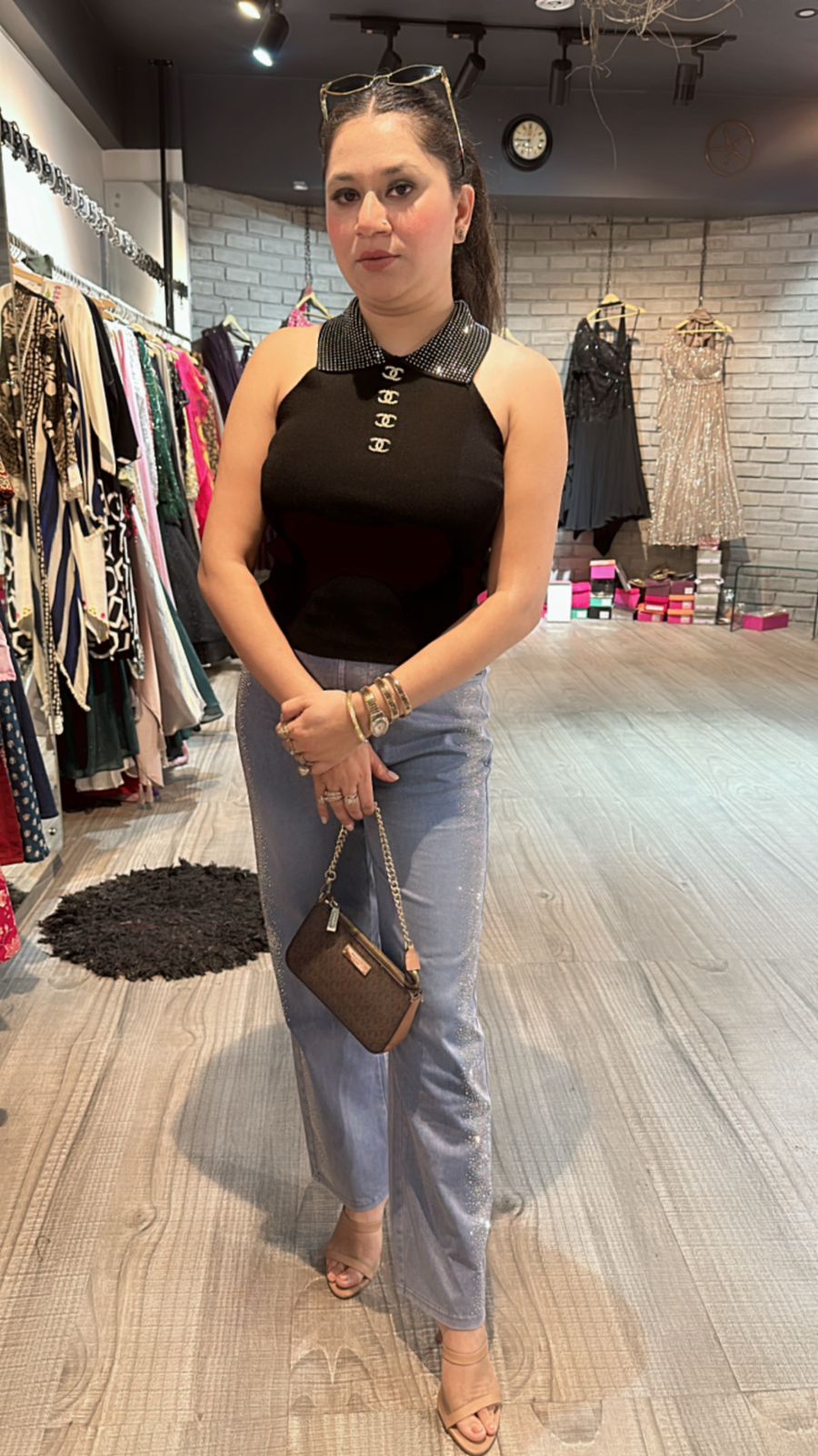 Chanel Halter Neck Top
