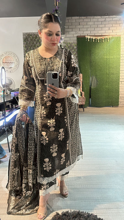 Kalki Digital Print suit