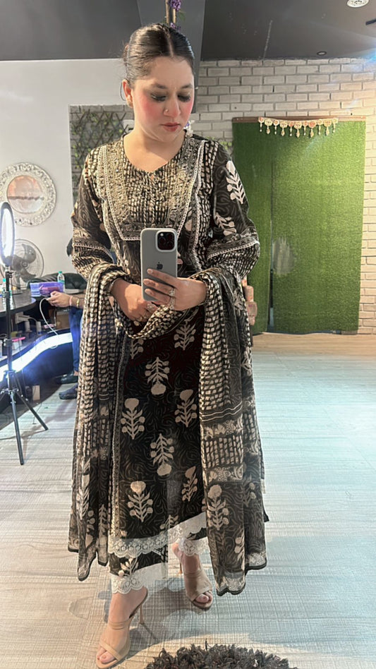 Kalki Digital Print suit