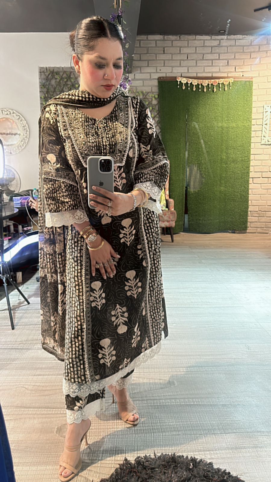 Kalki Digital Print suit