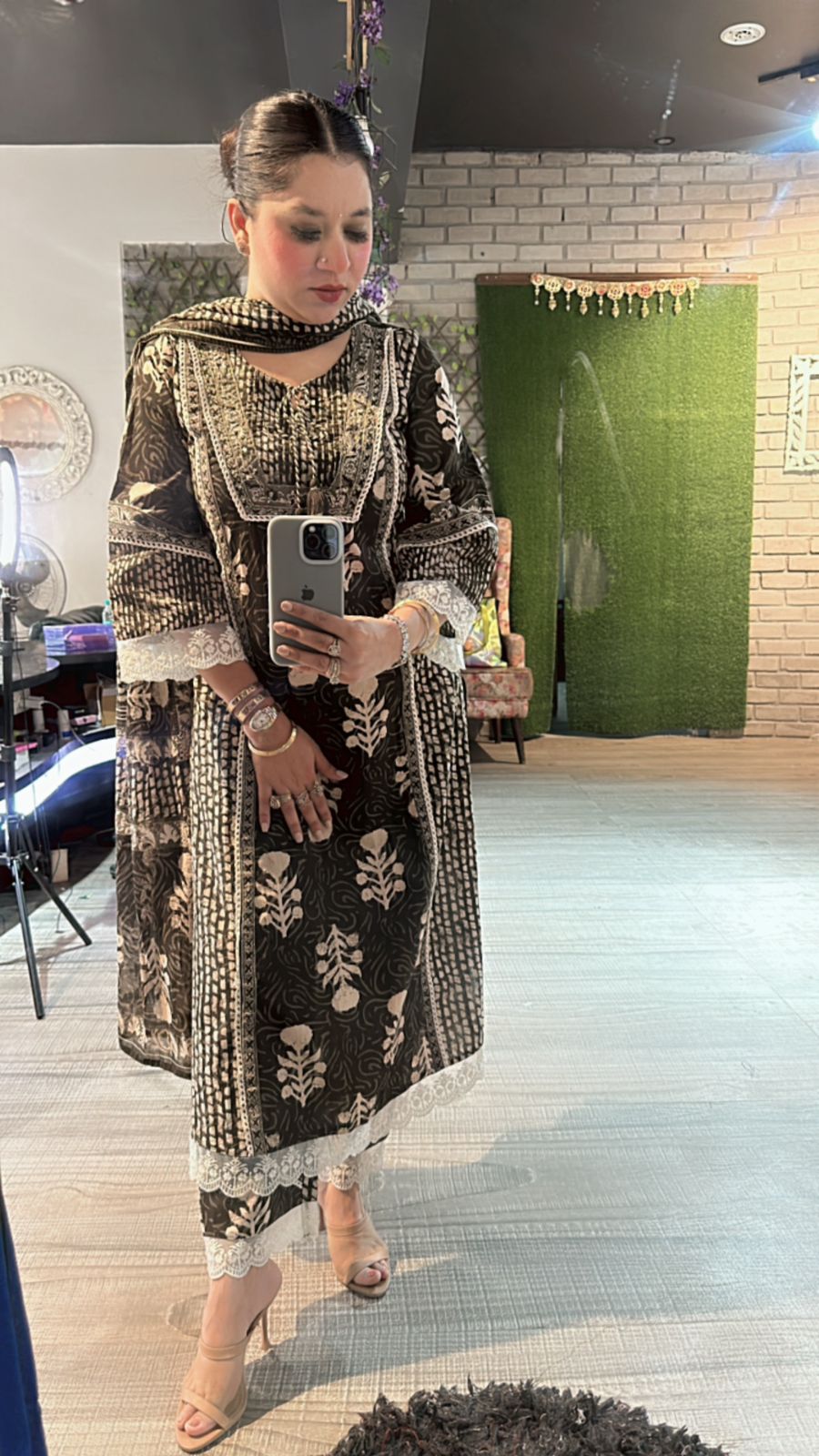 Kalki Digital Print suit