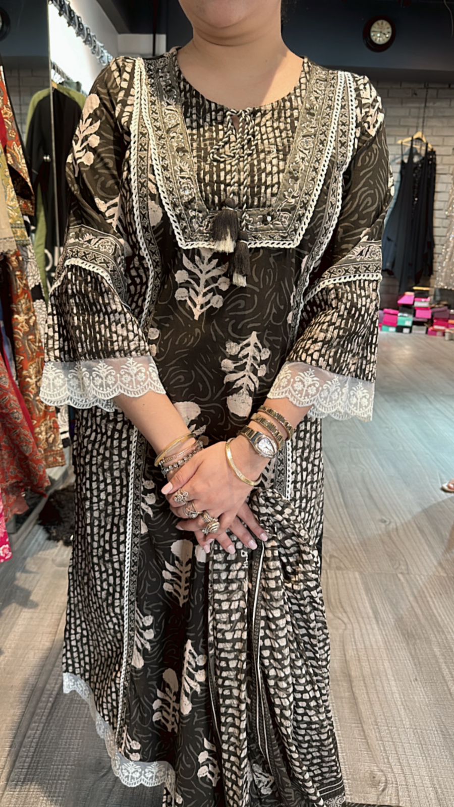 Kalki Digital Print suit