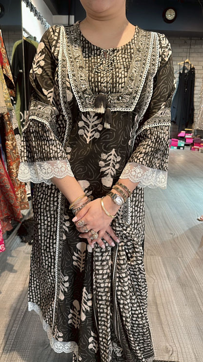 Kalki Digital Print suit