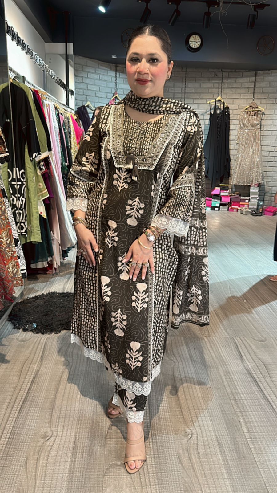 Kalki Digital Print suit