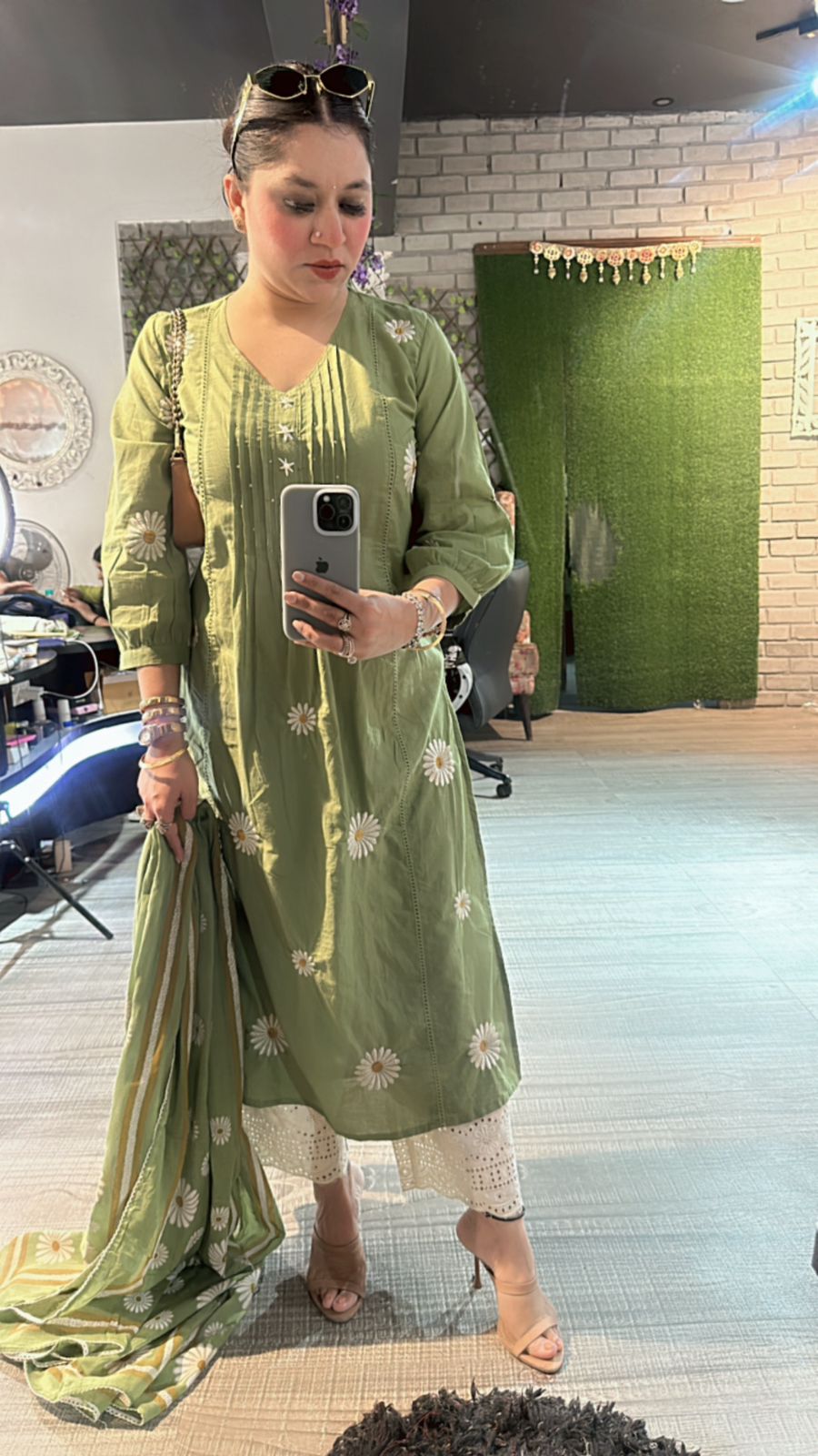 Sunflower Green suit