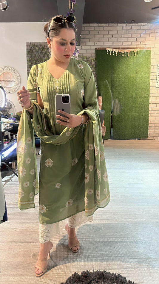 Sunflower Green suit