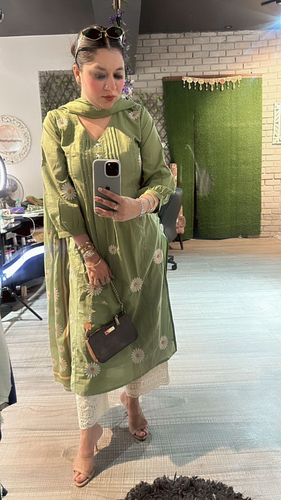 Sunflower Green suit