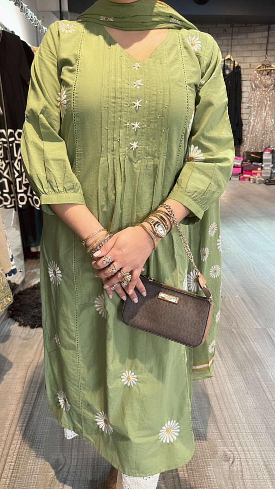 Sunflower Green suit