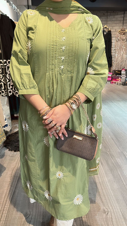 Sunflower Green suit