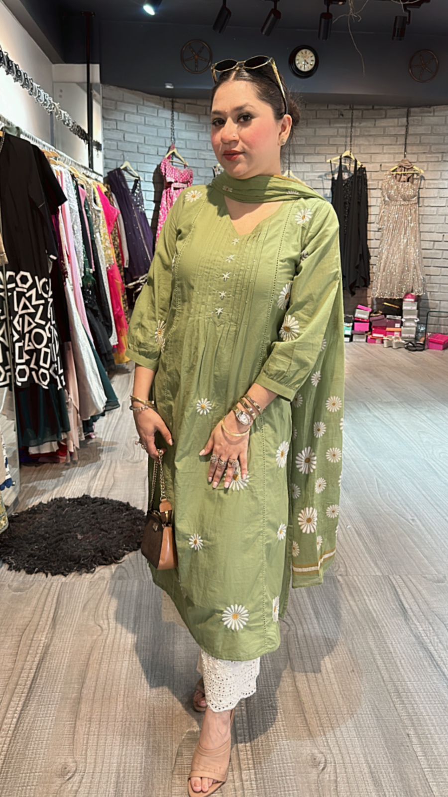 Sunflower Green suit