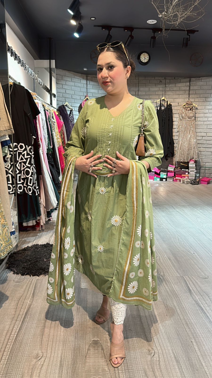 Sunflower Green suit