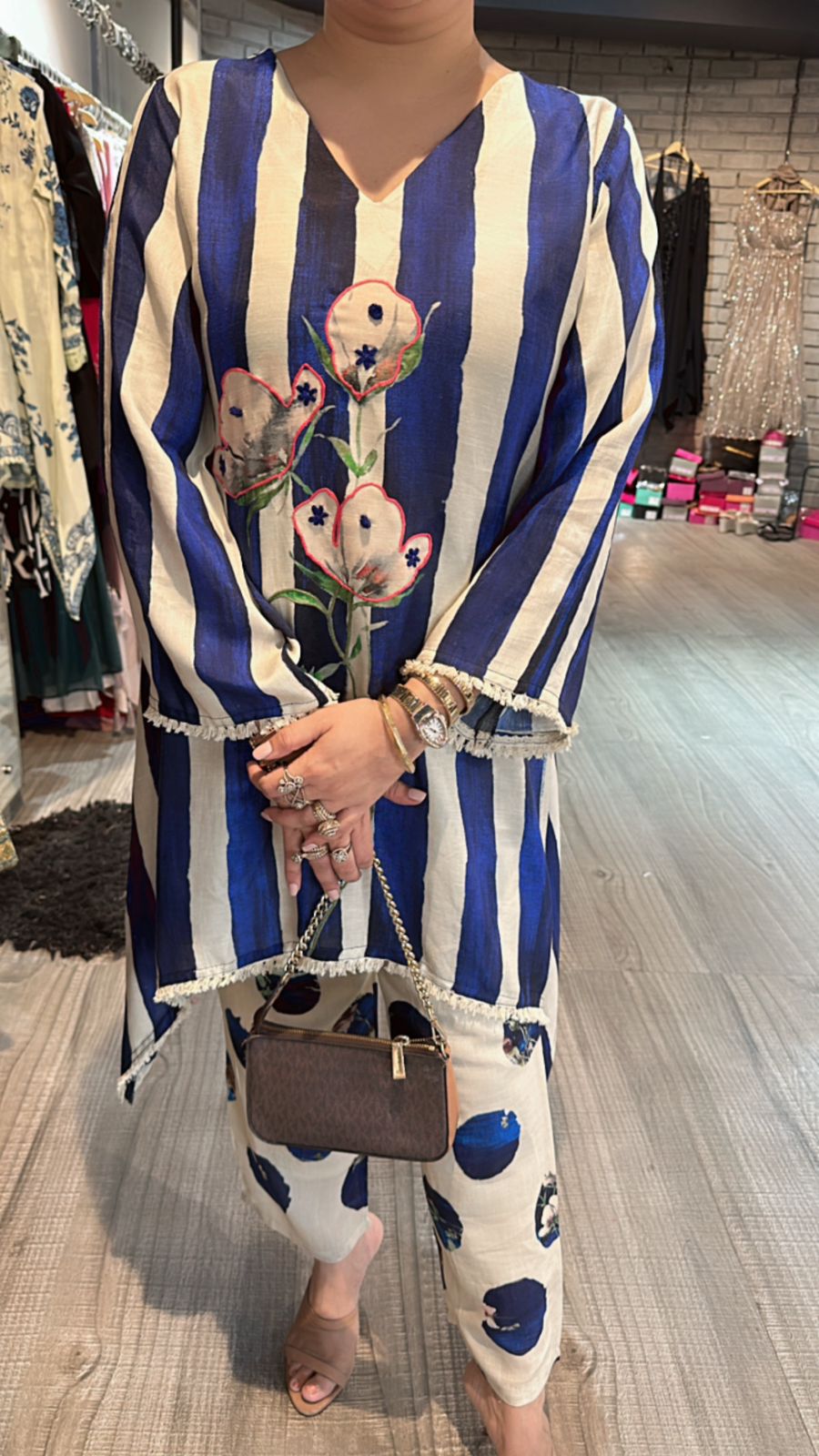 Jasmine Digital print cordset