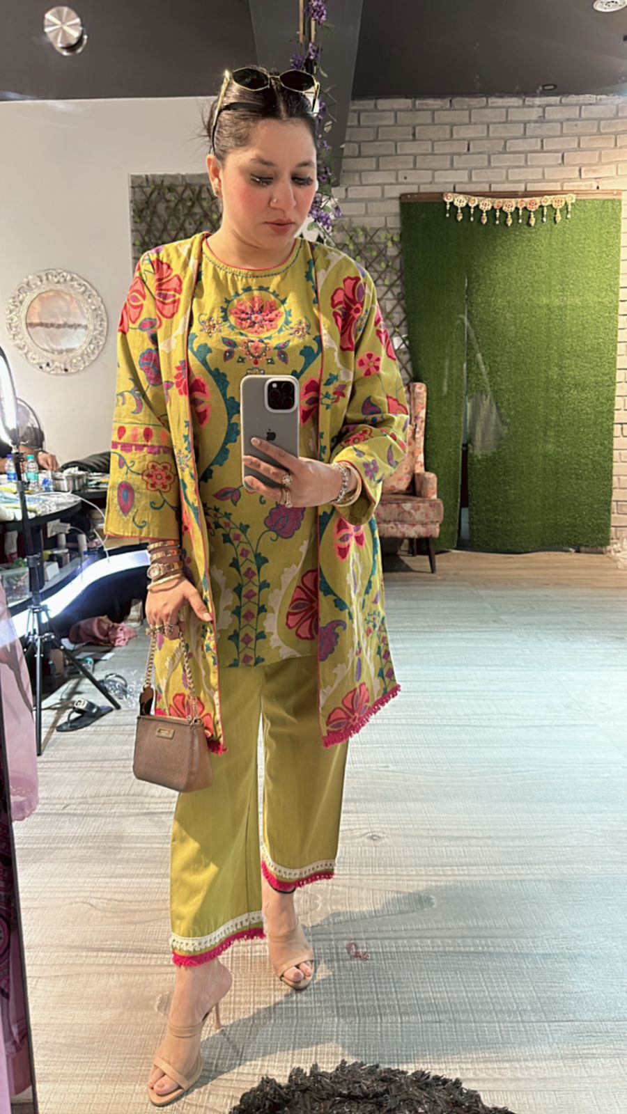 Azaa Lime jacket cordset
