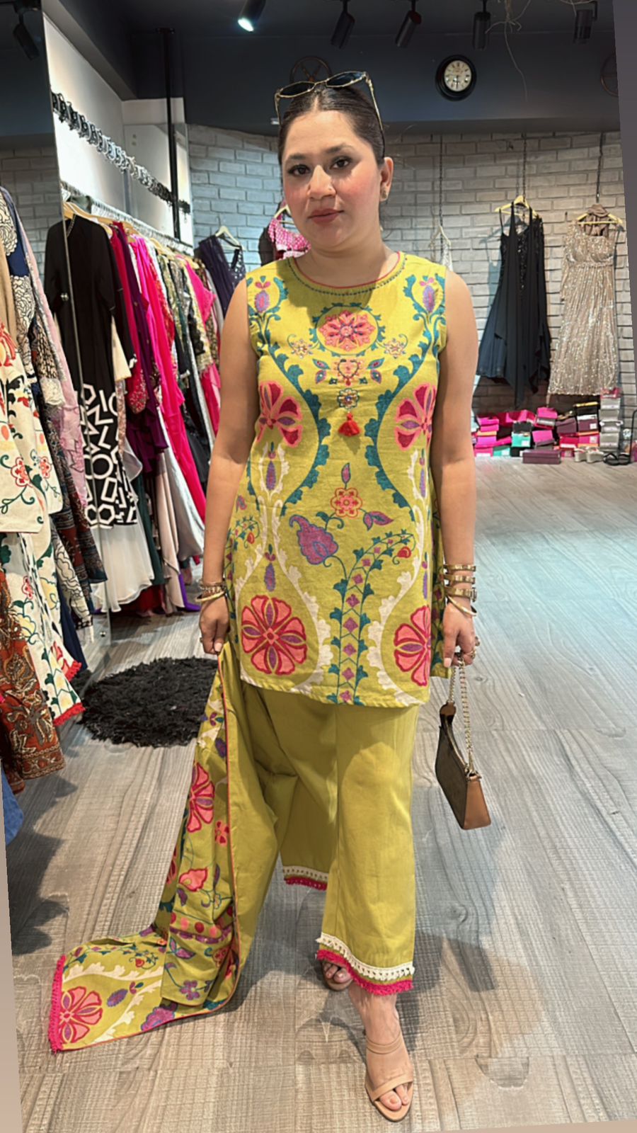 Azaa Lime jacket cordset