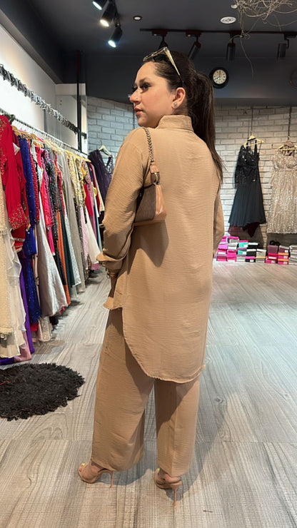 Facebook Beige cordset