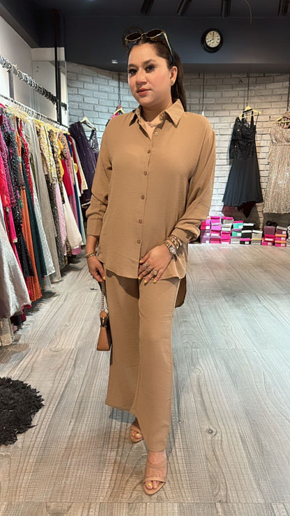 Facebook Beige cordset