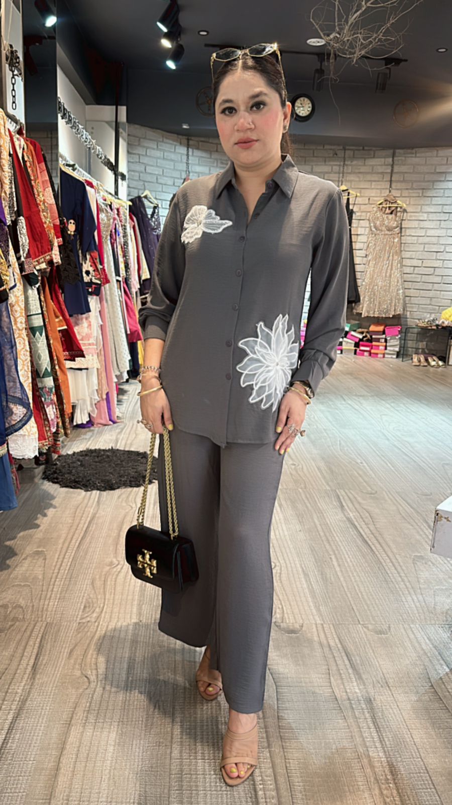 Lily Grey cordset