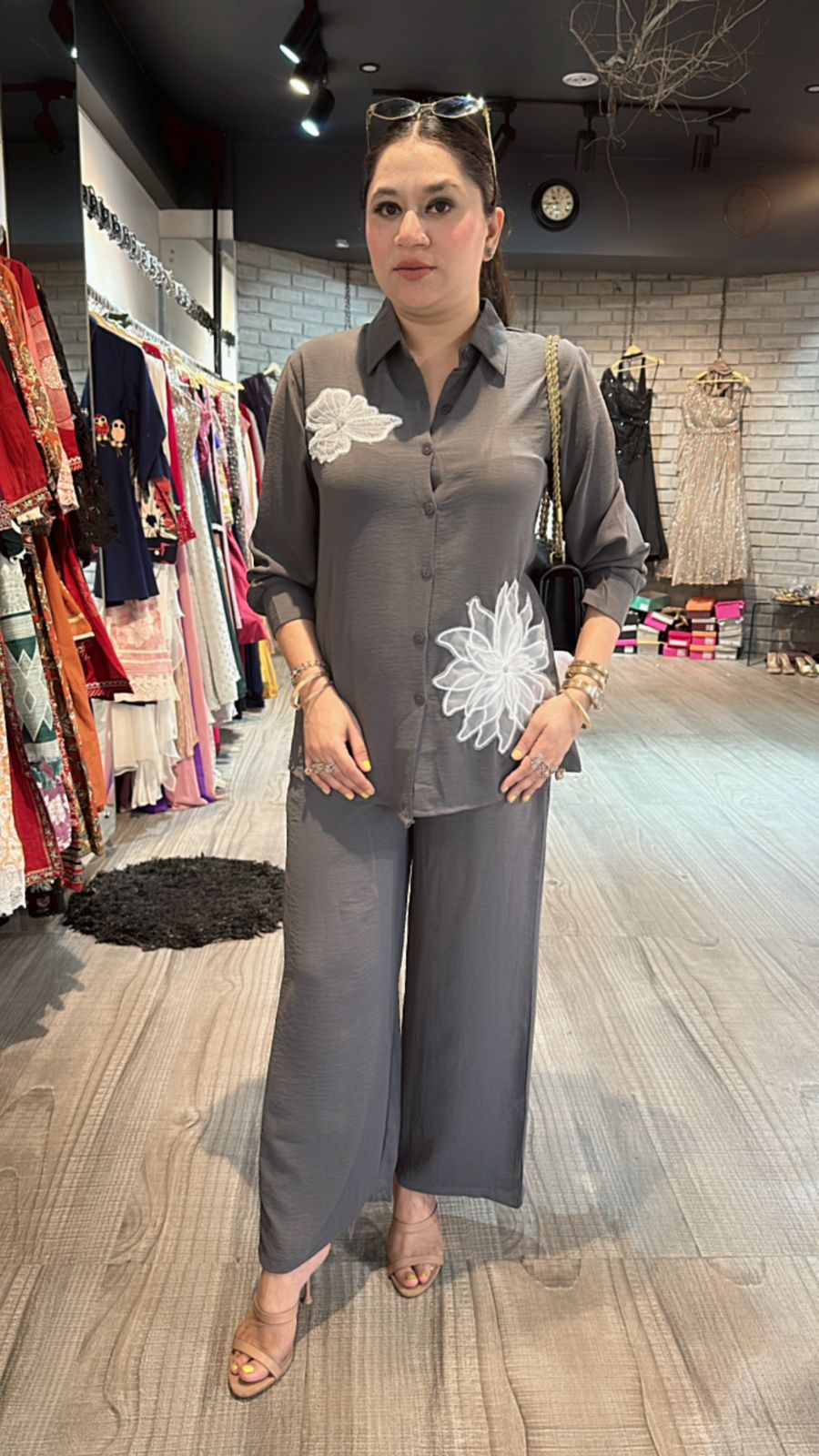 Lily Grey cordset
