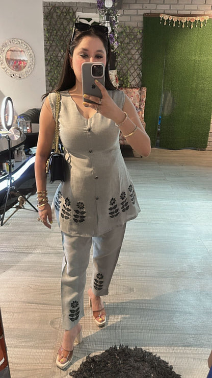 Classic Ash Grey cordset