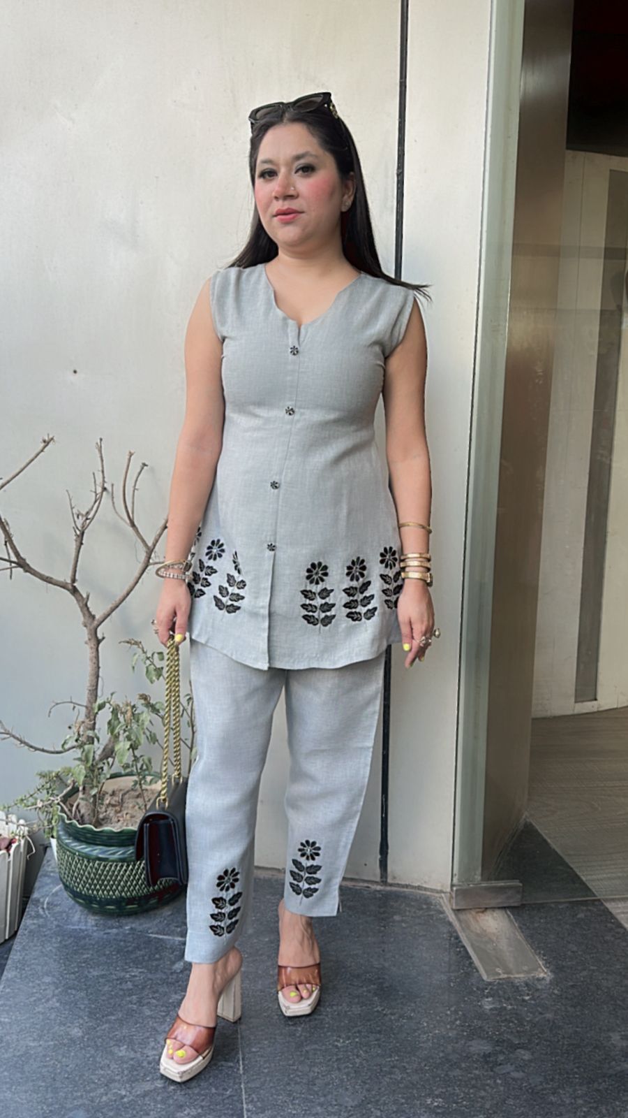 Classic Ash Grey cordset