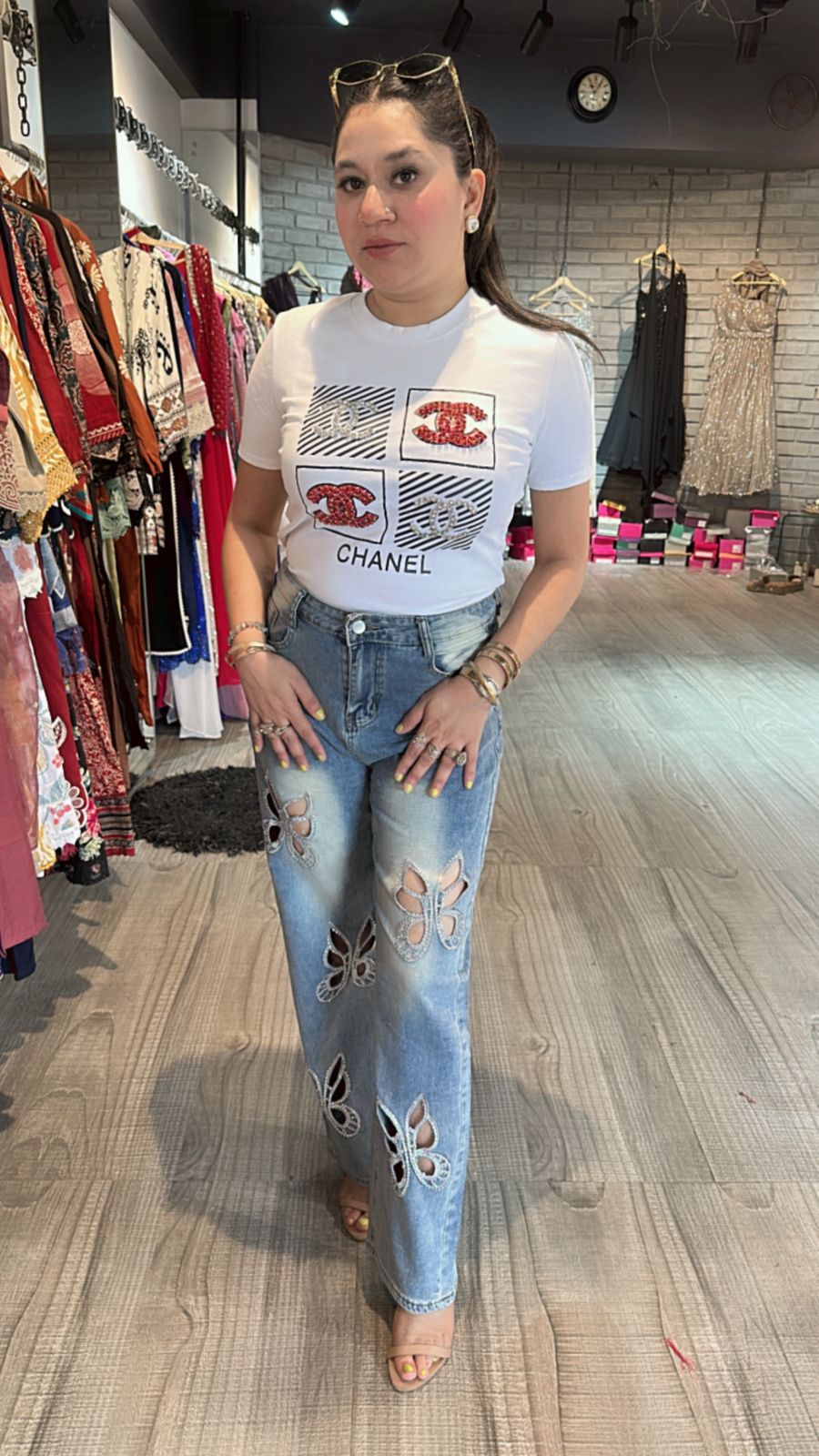 Stud Chanel T-shirt