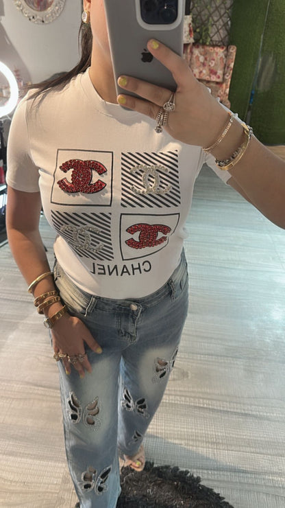 Stud Chanel T-shirt