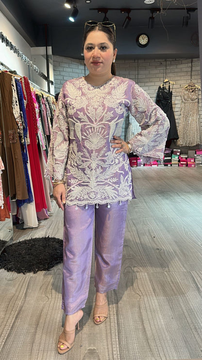 Lakmé Lavender Pearl cordset