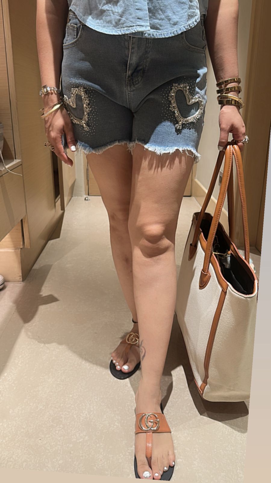 Heart shorts