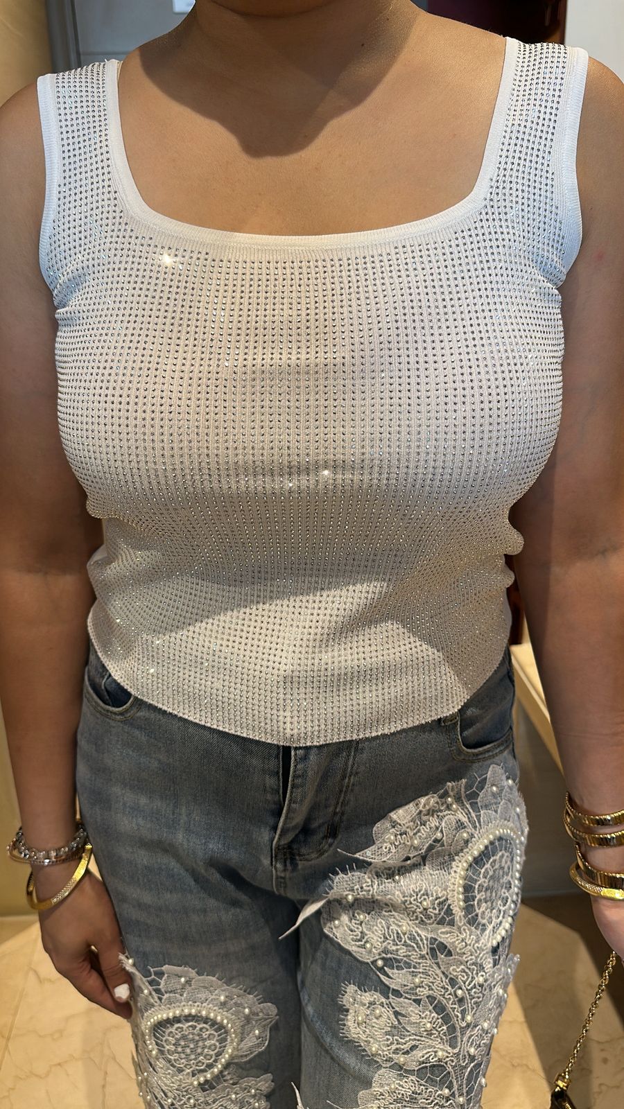 Suroski Lime Top