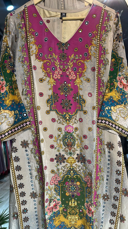 Paisley Digital Print suit