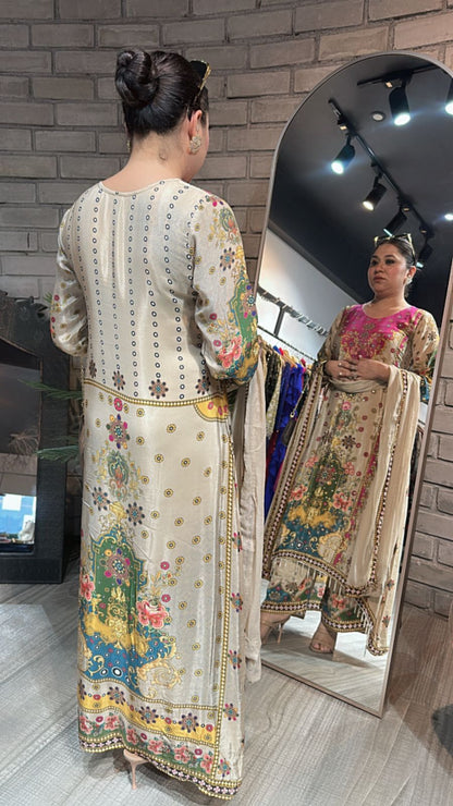 Paisley Digital Print suit