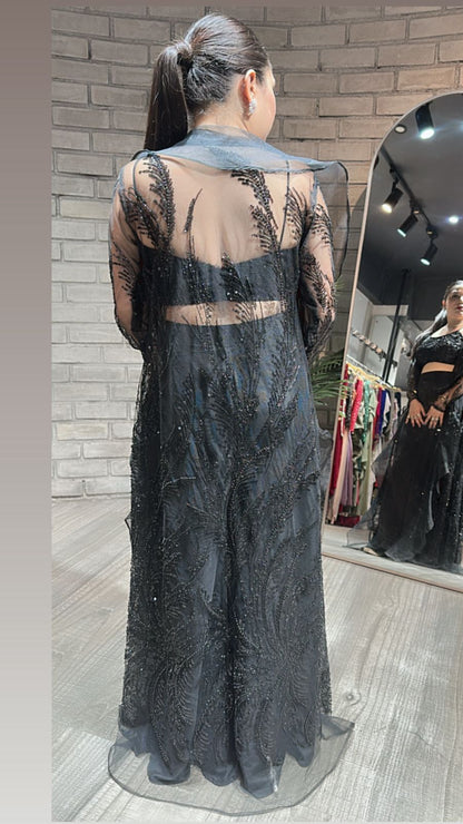 Nia Black katdana Jacket style