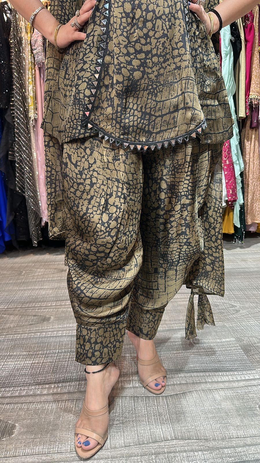 Niharika Dhoti salwar suit