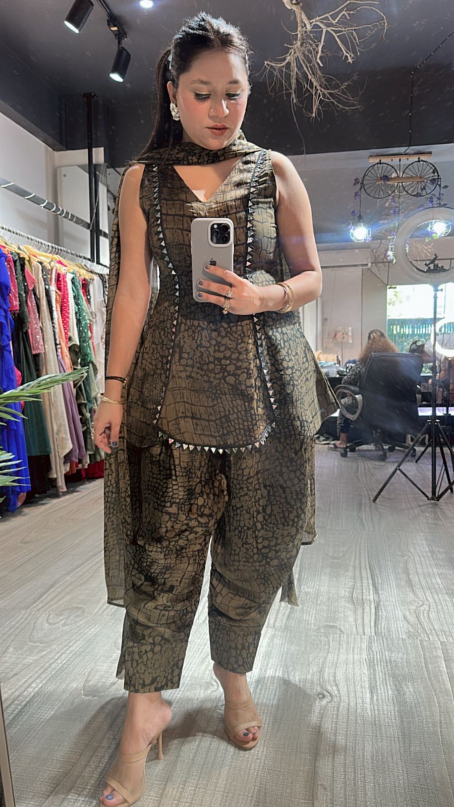 Niharika Dhoti salwar suit